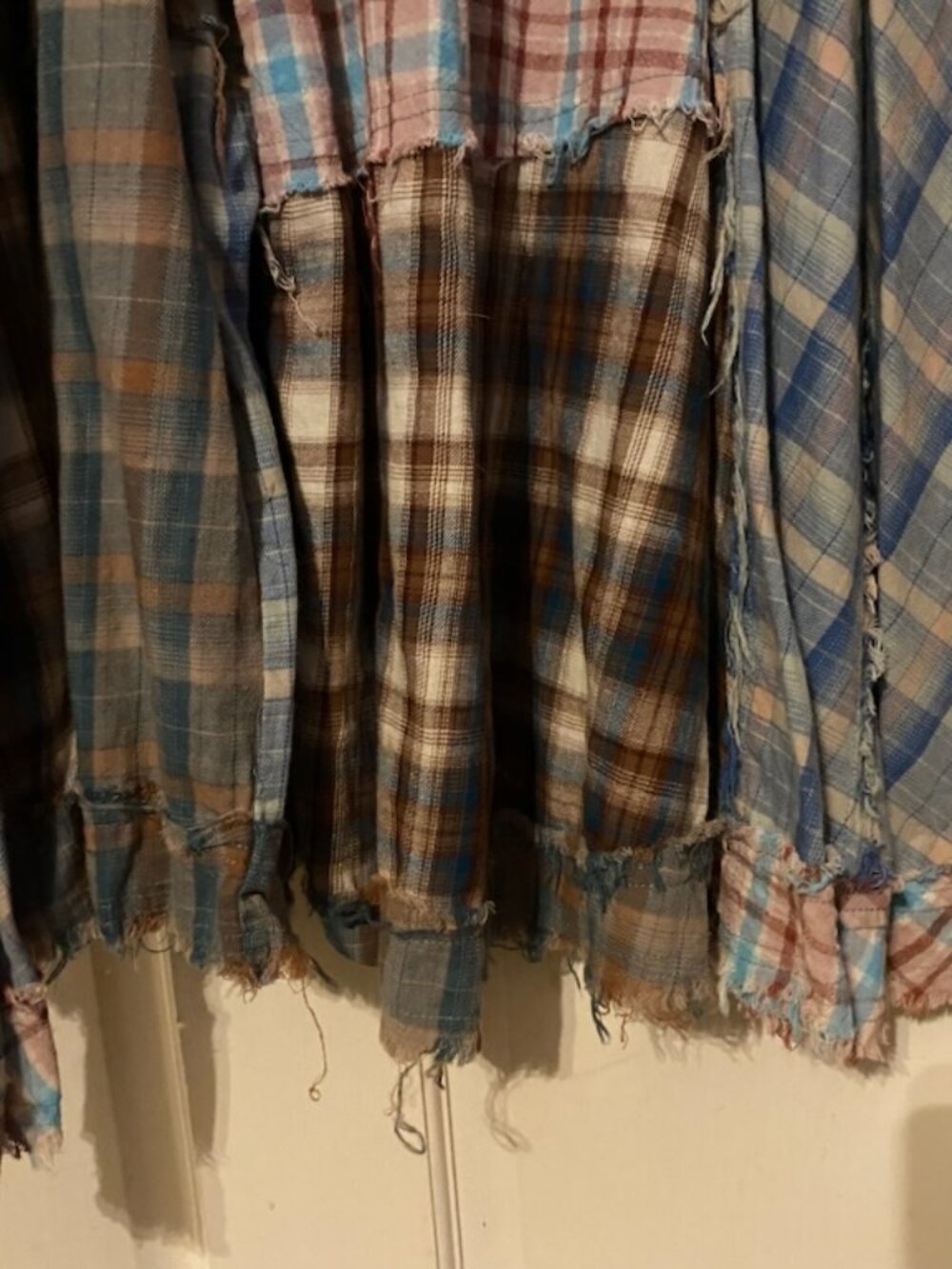 Oli & Hali wide leg plaid overalls size medium - Picture 2 of 8